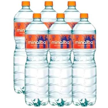 Imagem de Água Mineral Minalbaª Com Gás 1,5l Pack Com 6 Unid