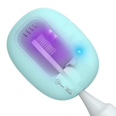 Imagem de Estojo desinfetante para escovas de dentes YourMate Recarregável Azul