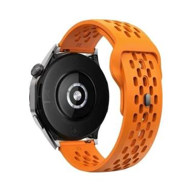 Imagem de Pulseira De Silicone Respirável De 22mm Para Amazfit Bip 6 5 5 Unity G