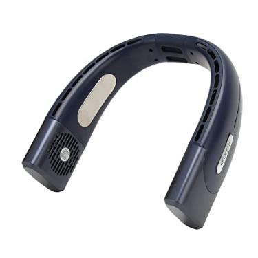 Imagem de Zhjvihx Ventilador do Pescoço, Resfriador de Pescoço de Baixo Ruído 1º para Viajar (Azul)