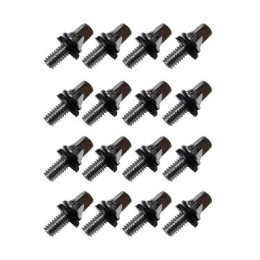 Imagem de Kit 16 Parafuso Para Pedal De Bumbo Bateria 12Mm X 5Mm 7/32