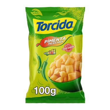Imagem de Salgadinho de Trigo Pimenta Mexicana Torcida 100g