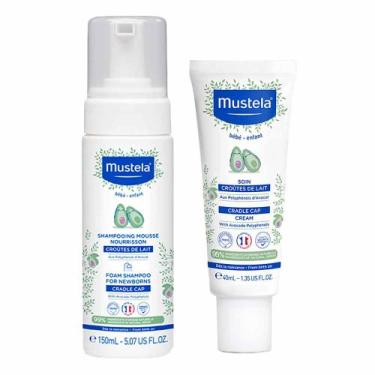 Imagem de Mustela Bebê Kit - Creme Infantil + Shampoo Espuma Recém-Nascido, Kit