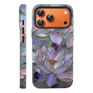 Imagem de VSANT Capa compatível com iPhone 17 Pro Max de 6,9 polegadas, capa de telefone com padrões de colagem de arte europeia, à prova d'água e resistente ao desbotamento, capa de proteção militar à prova de