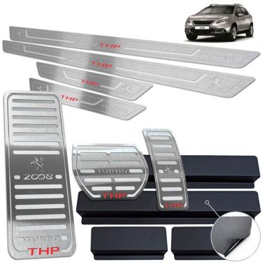 Imagem de Pedaleira Soleira Descanso Prata 2008 Turbo Thp 2016 A 2019