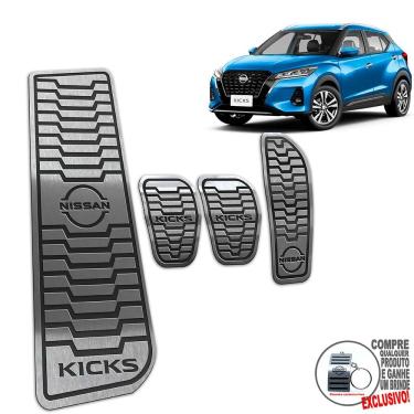 Imagem de Descanso + Pedaleira Manual Nissan Kicks 2022 / Preto