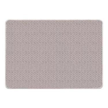 Imagem de Toalha / Tapete De Piso Cristal 50 X 70 - Jolitex Cinza