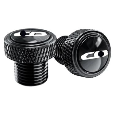 Imagem de BYYINGSUS Chaveiro de motocicleta Parafuso de tampa do furo do espelho traseiro compatível com CB650R CB650F CB500F CB500X CB1000R Cb400 CB600F CB 650R (preto-cb)