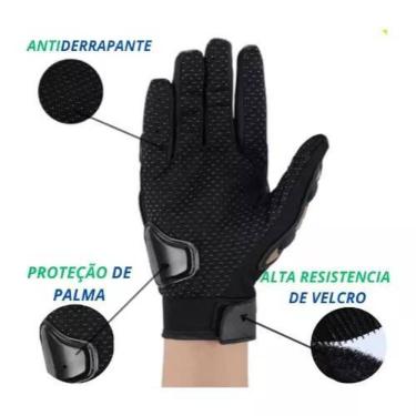 Imagem de Luva para moto barata impermeavel motoqueiro termica touch