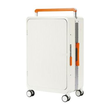 Imagem de Mala de Viagem Pequena de Bordo 10 kg Policarbonato Mônaco Maloa Branc