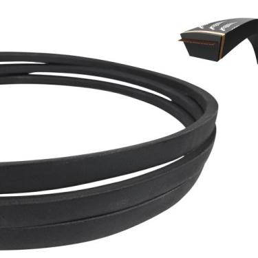 Imagem de Correia Lisa Em V C051 Borracha Industrial Polia Transmissão 3 Uni - B