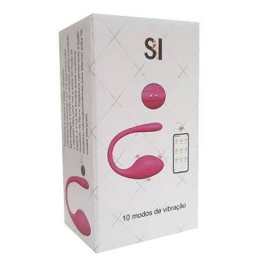 Imagem de Vibrador com Aplicativo Liu com 10 Modos de Vibração Pink - Sexy Impor