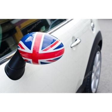 Imagem de Adesivo Retrovisor Carro Inglaterra, Grã Bretanha Par 25X35
