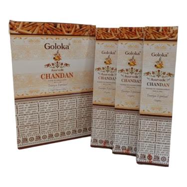 Imagem de Incenso Goloka Ayurvedic Massala Chandan 3un.15g