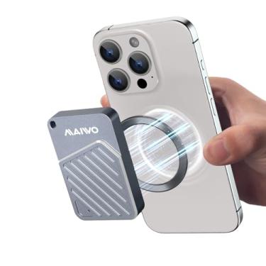 Imagem de MAIWO Gabinete magnético NVMe para SSDs 2230/2242, leitor NVMe de alumínio USB-C de 10 Gbps compatível com iPhone 15/16 Pro/Max 4K ProRes, Windows, Mac OS, Linux