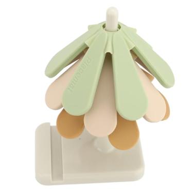 Imagem de Generic Trivet de árvore, Fácil de Armazenar, Resistente Ao Calor, Dobrável, Conveniente para Bancada (Base Quadrada)