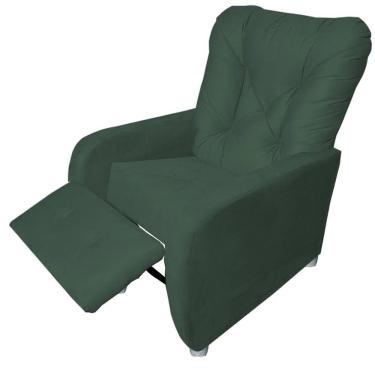 Imagem de Poltrona De Amamentação Reclinavel Quarto Sala Paris Verde