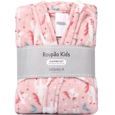 Imagem de Roupão Microfibra Kids Infantil Antialérgico Porto Franco