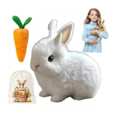 Imagem de Toy Bunny Bunby Interactive Jumping Twitching Shaking Ears - Marca Pró