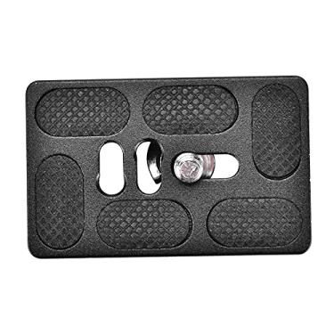 Imagem de Cryfokt Placa de Liberação Rápida, Material de Liga de para tripé monopé Arca Benro, Cabeça Esférica, Câmera Slr, Preto, Opções de Tamanho (PU60)