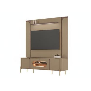 Imagem de Rack com Painel Apollo TV até 75 Polegadas com LED e Vidro - Mega Faci