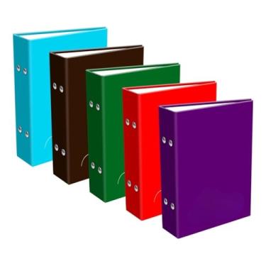 Imagem de Álbum de Fotos 10x15 Preto Azul Rosa | Kit com 5 Unidades para 600 Fotos