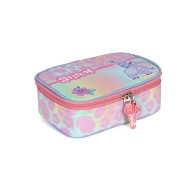 Imagem de Estojo Box Escolar Infantil Stitch Disney 100 Pens ET50094SC Luxcel, R