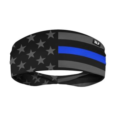 Imagem de SLEEFS Bandanas de suor masculinas e femininas – Faixa de cabeça esportiva refrescante para corrida, futebol, basquete, ciclismo, treino – Faixa de cabeça com absorção de umidade e elasticidade