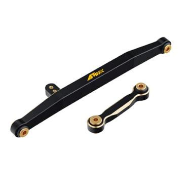 Imagem de NMNRC Kit de elos de direção em latão compatível com Axial SCX24 AX24 1/24 RC Crawler Upgrades Part