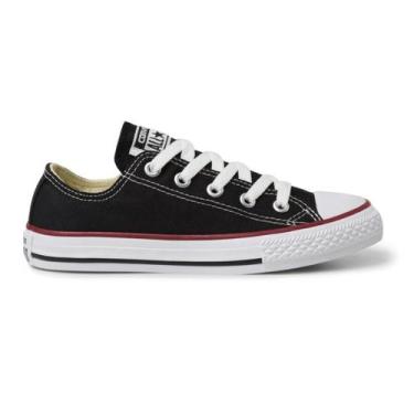 Imagem de Tenis Converse Chuck Taylor Core Ox Unissex, 36, Preto, Branco
