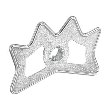 Imagem de Cabeça de ponte de bilhar, liga de alumínio, para bilhar, tacos de bilhar, acessórios de bilhar para mesa de sinuca, prateado