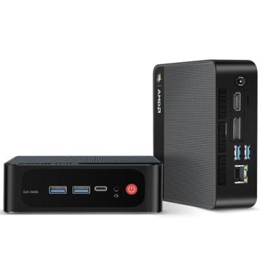Imagem de Beelink Mini PC AMD Ryzen 5 5500U (até 4.0GHz, 6C/12T), Mini Computadores 16G DDR4 RAM 500GB M.2 2280 NVME SSD, Tela Tripla 4K/WiFi6/BT5.2/2.5G LAN