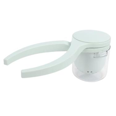 Imagem de Asixxsix Espremedor de Alimentos e Água, Espremedor de Batatas Rotativo Inovador e Desmontável, Centrífuga Manual para Salada de Frutos Cítricos (Poupa Espaço) (Verde)