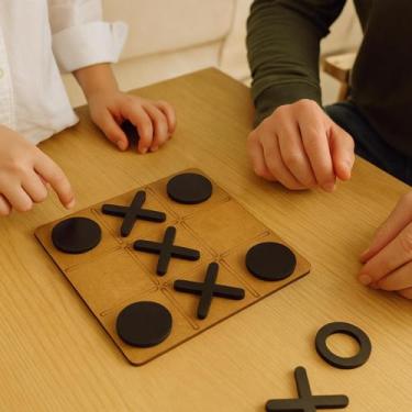 Imagem de Jogo Da Velha Mdf Lembrancinha Educativo Kids Festa Kit 20 - Progetus