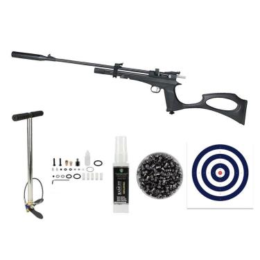 Imagem de Carabina E Pistola De Pressão Pcp Air Viper Xl 5,5 + Itens