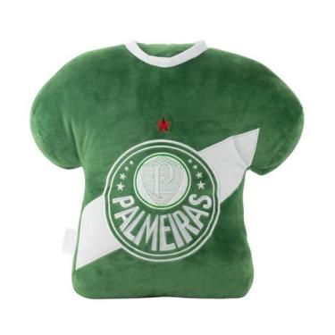 Imagem de Almofada Decorativa Camisa Time 40X17X45Cm - Palmeiras - Mileno