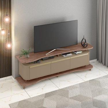 Imagem de Rack Guarapari Freijó/Fendi  Bechara Móveis