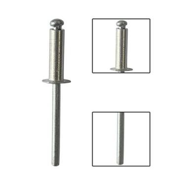 Imagem de Rebites De Repuxo Aluminio 3.2 X 12mm 50 Pçs - MTX