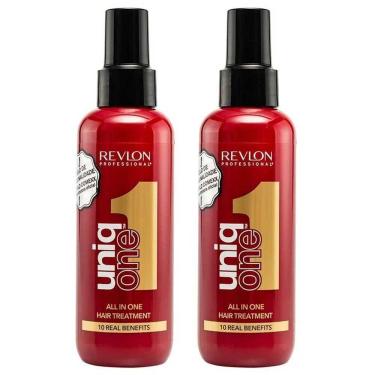 Imagem de Kit Com 2 Revlon Professional Uniq One All In One Hair Treatment Leave-in 150ml