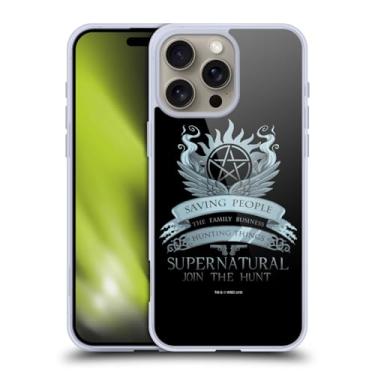 Imagem de Head Case Designs Capa de gel oficialmente licenciada com logotipo Supernatural Saving People [proteção de grau militar] compatível com Apple iPhone 16 Pro Max e compatível com MagSafe