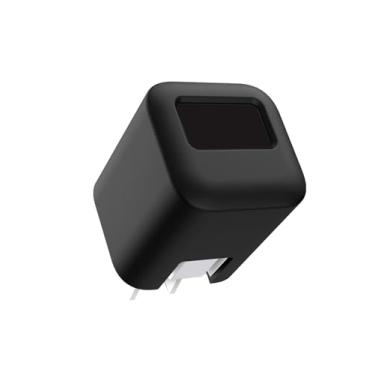 Imagem de Capa para carregador inteligente Anker Nano Safe (máximo de 45 W), capa protetora de silicone macio WUNIAK resistente a arranhões, capa protetora para Anker Nano Charger 45W Max, preta