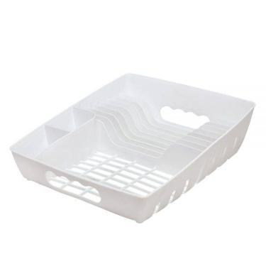 Imagem de Escorredor De Louça Branco Compacto - Jaguar