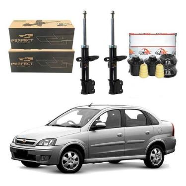 Imagem de Kit Amortecedor Dianteiro Corsa Sedan 1.0 2002 A 2009 - Perfect