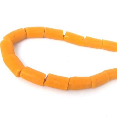 Imagem de Fio de Coral Africano Segui Candomblé Orixá Guia Legítimo Azul Amarelo