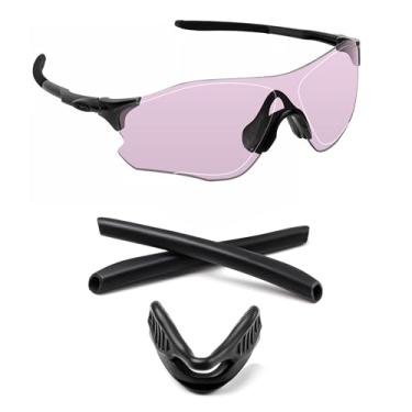 Imagem de Biyxpiv Kits de borracha de substituição para protetores de nariz para óculos de sol Oakley EVZero Path/EVZero Pitch/EVZero Range/EVZero Blades, fácil instalação - Kits de borracha