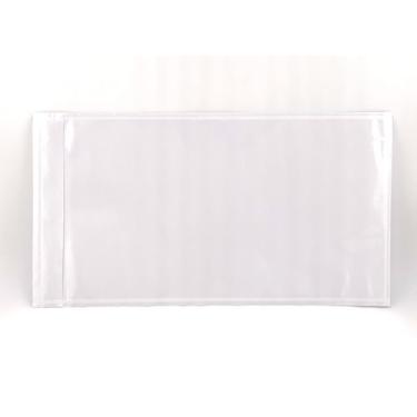 Imagem de Lista de embalagem Envelopes fechados – Abertura lateral curta de 16,5 cm x 25,4 cm – Mangas de poliéster autoadesivas – Opções transparentes e impressas – Vários tamanhos de pacote (sem impressão