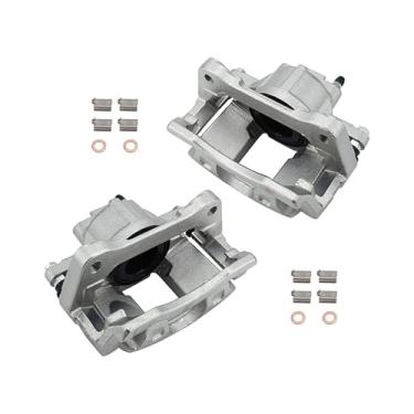 Imagem de 2 pinças de freio a disco dianteiro com suporte para Chrysler Town & Country 08-13, para Dodge Grand/07-10 Nitro, 09-12 VW Routan, Jeep 08-12 Liberty/ 07-12 Wrangler, para Ram 12-13 C/V 18B5044