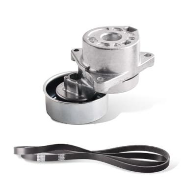 Imagem de Kit tensor de correia de transmissão compatível com Nissan Altima 2002-2013, Sentra 2002-2012, X-Trail 2003-2006, Rogue 2008-2014, Rogue Select 2014-2015 Substitui 11720-JA00A, 6PK2230, 11955-JA00A