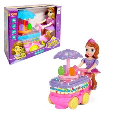 Imagem de Carrinho De Sorvete Musical Sofia Bate E Volta Música E Luz Brinquedo Infantil