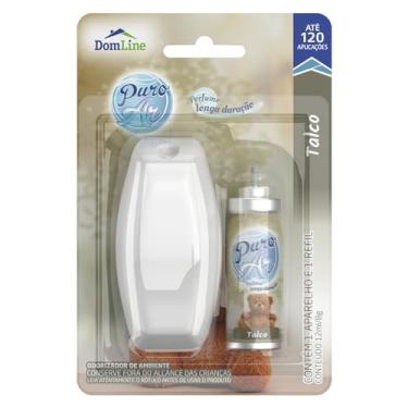 Imagem de Odorizador De Ambiente, DomLine, Puro Ar, 12 ml, Aparelho e Refil, Talco